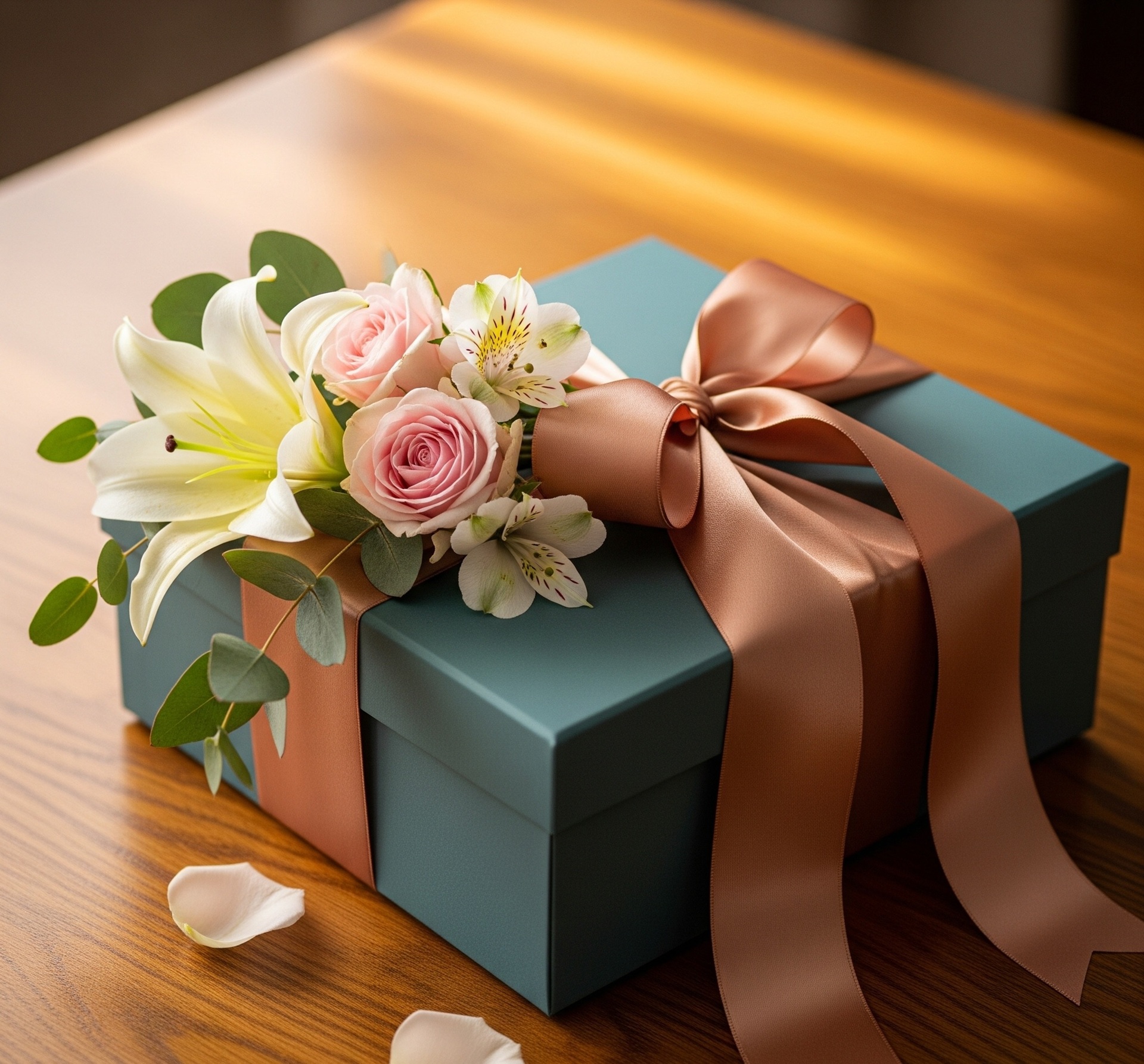 Blumengeschmueckte Geschenkbox für besondere Anlässe | Elfbar Pods